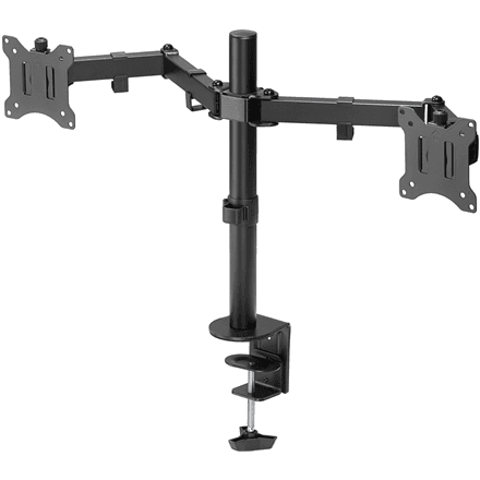 Goobay Dual Monitor Mount Flex · Swivel, Tilt, Rotation · 17-32 " – image 1