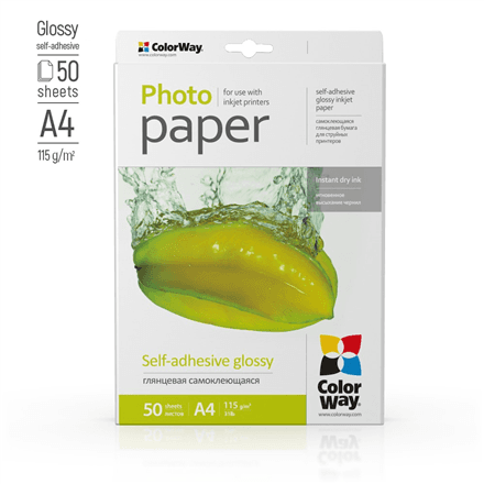 Self-adhesive Photo Paper | Glossy | 115-80 g/m² | A4 – image 1