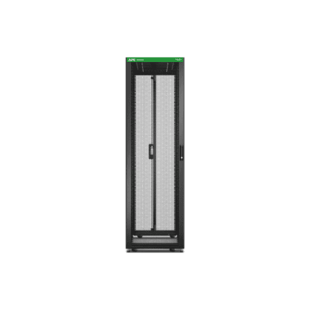 APC Easy Rack 600mm/42U/1200mm , with Roof, castors, feet and 4 Brackets, No Side panels, black | Schneider Electric – nuotrauka 1
