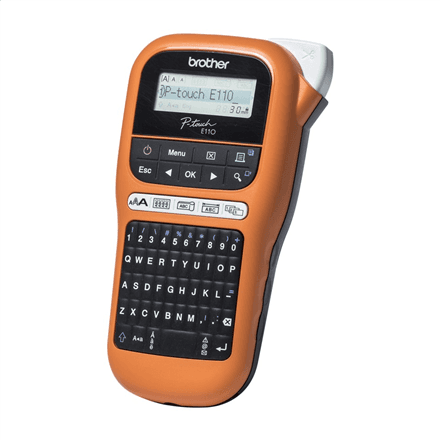Brother PTE110VP | Thermal | Label Printer | Orange – nuotrauka 1