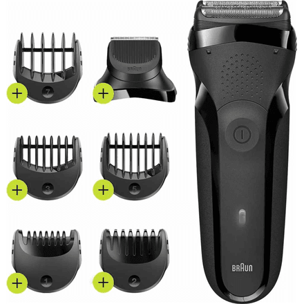 Braun Shaver | 300BT Series 3 | Operating time (max) 30 min | NiMH | Black – nuotrauka 1