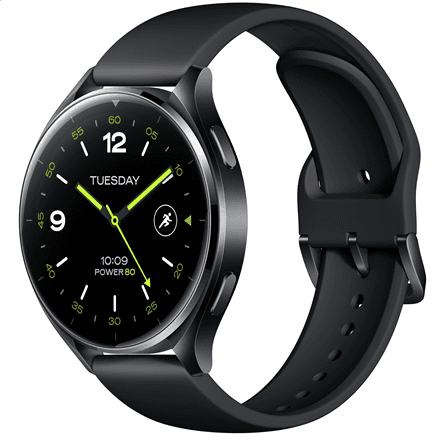 Watch 2 | Smart watch | GPS (satellite) | AMOLED | Black – nuotrauka 1