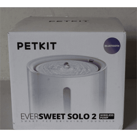SALE OUT. Petkit P4114 (CT-W2) Eversweet Solo 2 Fountain, White · PETKIT · Smart Pet Drinking Fountain – image 1