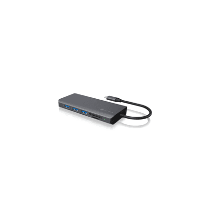 Raidsonic | USB Type-C Notebook DockingStation | IB-DK4070-CPD | Docking station – image 1