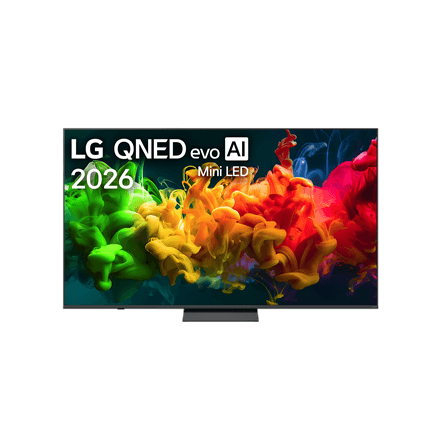 LG QNED 4K evo AI Mini LED TV | 75QNED8EB3A | 75 | Smart TV | webOS | UHD | Black – nuotrauka 1