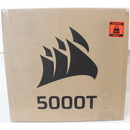SALE OUT. | Corsair PC Case | iCUE LINK 5000T LX RGB | Black | Mid-Tower | DEMO – nuotrauka 1