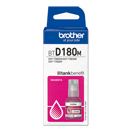 Brother BTD180M | Ink refill | Magenta – image 1