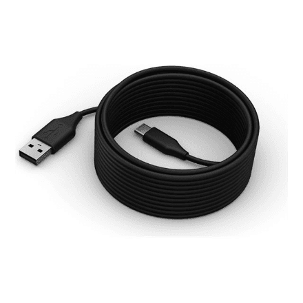 Lenovo ThinkSmart USB-C to USB-A cable, 5m | Black – image 1