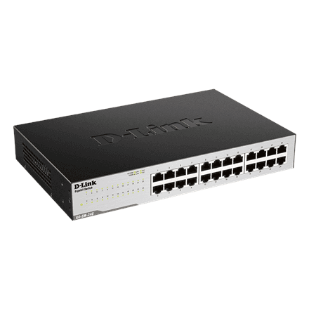D-Link 24-Port Gigabit Easy Desktop Switch – nuotrauka 1